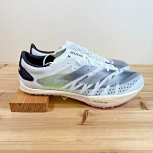 Adidas Adizero Ambition Track & Field cleats Womens 7 White Grey Lilac IE5486